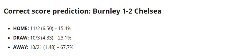 Siêu máy tính dự đoán Burnley vs Chelsea, 19h30 ngày 22/11 - Ảnh 1