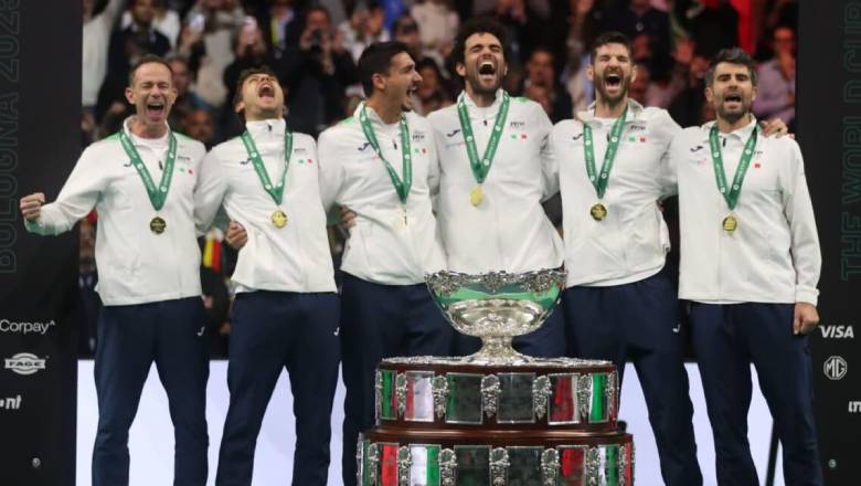 ĐT Italia nhận bao nhiêu tiền thưởng khi vô địch Davis Cup 2025? - Ảnh 1
