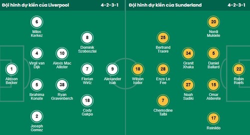 Siêu máy tính dự đoán Liverpool vs Sunderland - Ảnh 1