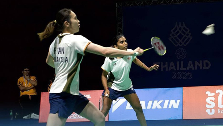 Đương kim v&ocirc; địch thế giới bị loại ở b&aacute;n kết cầu l&ocirc;ng SEA Games 33 - Ảnh 1