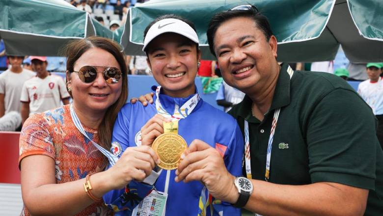 Alexandra Eala giành HCV SEA Games đầu tiên trong sự nghiệp - Ảnh 2