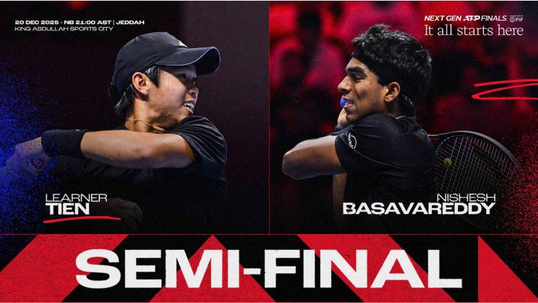 Nhận định tennis Tien vs Basavareddy - Bán kết Next Gen ATP Finals, 1h00 ngày 21/12 - Ảnh 1