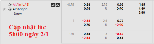 Nhận định, soi kèo Al Ain vs Sharjah, 22h45 ngày 2/1: Giữ chặt ngôi đầu - Ảnh 5