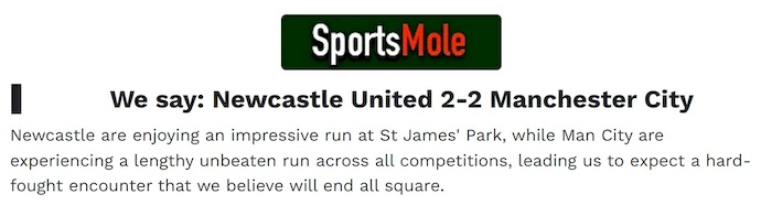 Chuy&ecirc;n gia Tony Ansell dự đo&aacute;n Newcastle vs Man City, 3h00 ng&agrave;y 14/1 - Ảnh 1