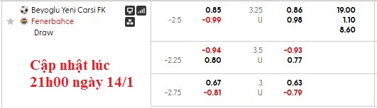 Nhận định, soi kèo Beyoglu vs Fenerbahce, 0h30 ngày 15/1: Lập lại trật tự - Ảnh 5