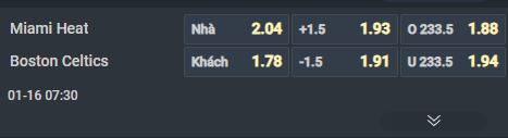 Nhận định b&oacute;ng rổ Miami Heat vs Boston Celtics, 07h30 ng&agrave;y 16/1: C&aacute;i duy&ecirc;n của Celtics - Ảnh 3
