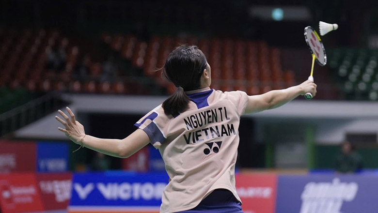 Th&ugrave;y Linh thắng Sindhu ở v&ograve;ng 1 giải cầu l&ocirc;ng Ấn Độ Mở rộng 2026 - Ảnh 1