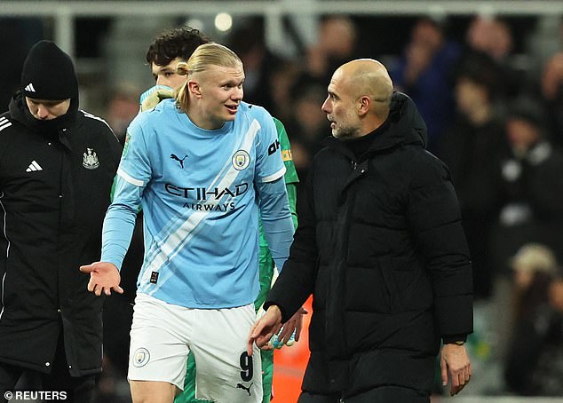 HLV Pep Guardiola thừa nhận Haaland kiệt sức - Ảnh 1