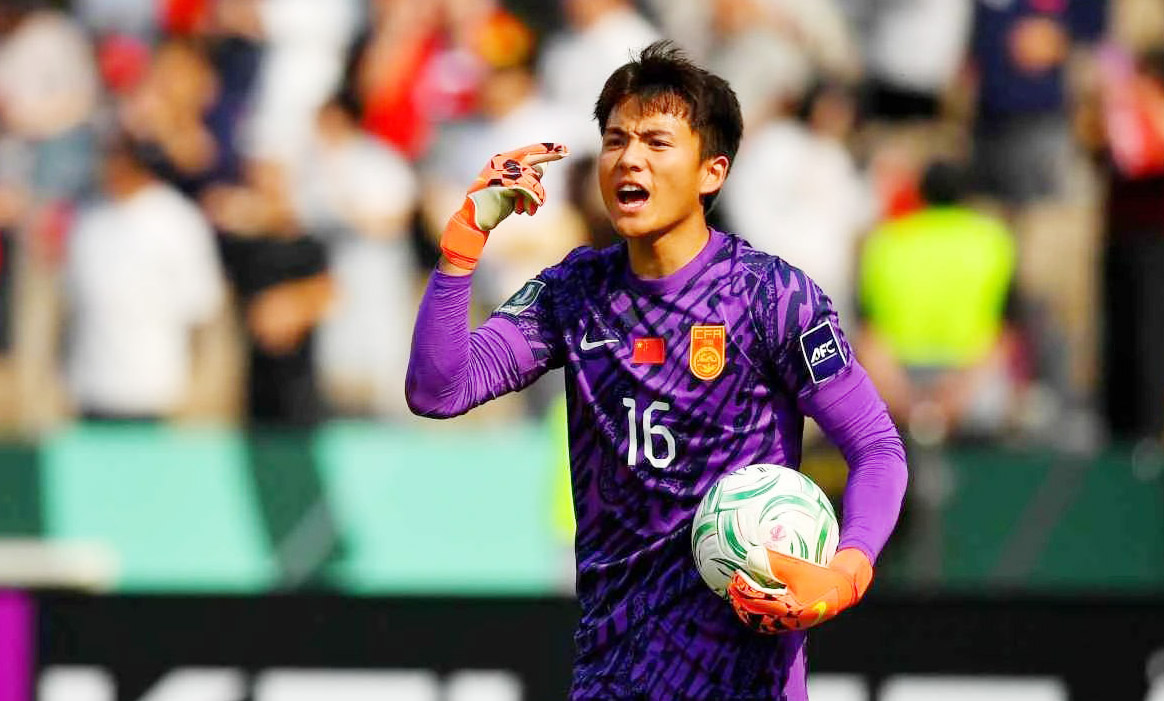 Thủ m&ocirc;n U23 Trung Quốc được nhiều CLB ch&acirc;u &Acirc;u theo đuổi - Ảnh 1