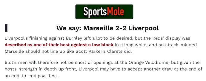 Chuy&ecirc;n gia Tony Ansell dự đo&aacute;n Marseille vs Liverpool, 3h00 ng&agrave;y 22/1 - Ảnh 1