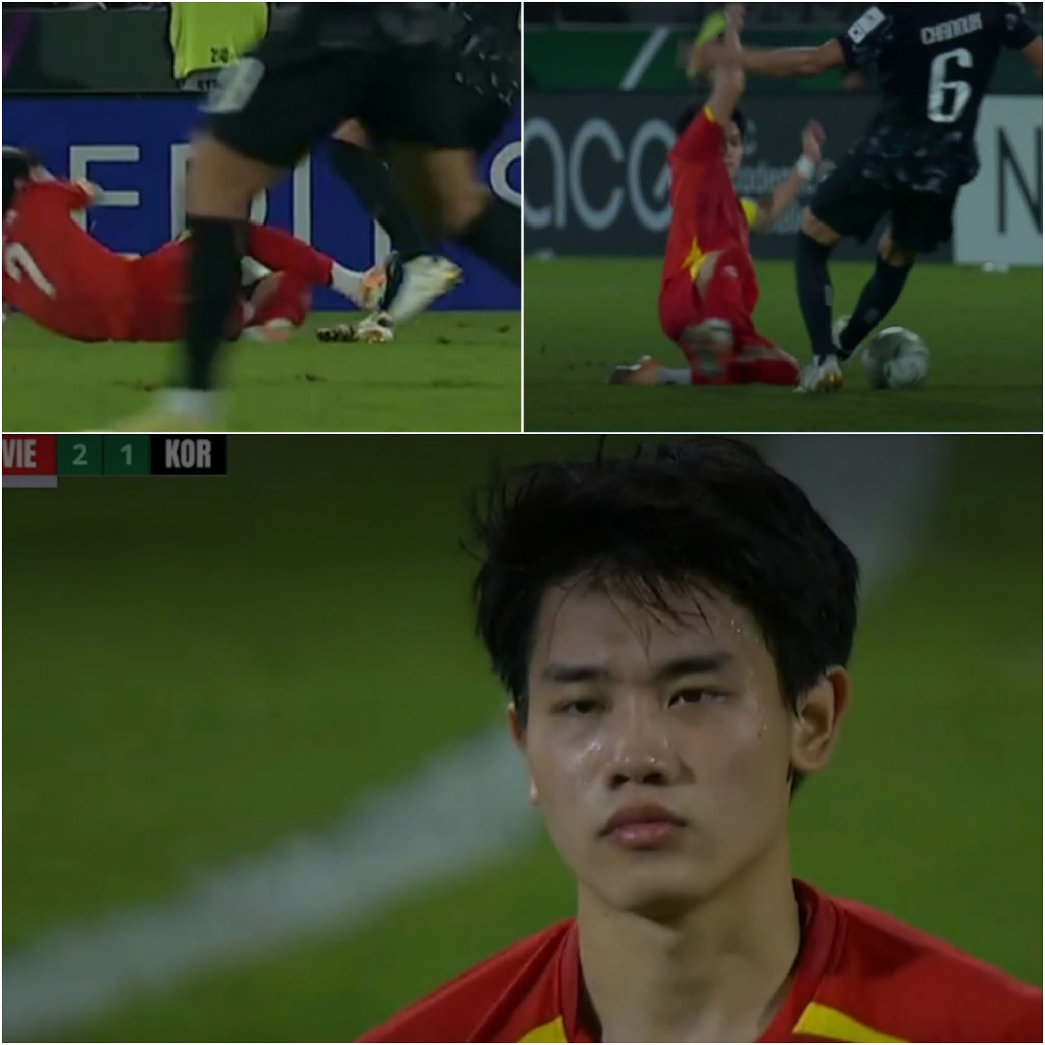 Nhận thẻ đỏ, Đ&igrave;nh Bắc bị treo gi&ograve; trong trận đấu với Malaysia - Ảnh 1