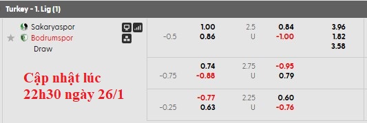 Nhận định, soi kèo Sakaryaspor vs Bodrum, 0h00 ngày 27/1: Đường tình chia đôi - Ảnh 6