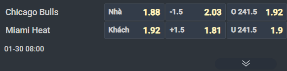 Nhận định b&oacute;ng rổ Chicago Bulls vs Miami Heat, 08h00 ng&agrave;y 30/1: 2 kẻ ph&oacute;ng kho&aacute;ng - Ảnh 2
