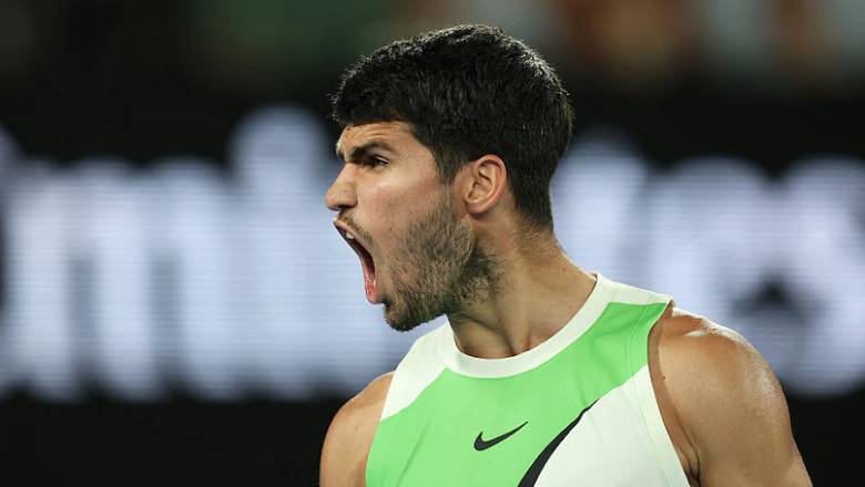 Alcaraz thắng nghẹt thở Zverev sau 5 set, lần đầu giành vé vào chung kết Úc Mở rộng - Ảnh 1