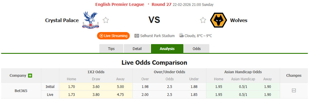 Nhận định, soi kèo Crystal Palace vs Wolves, 21h00 ngày 22/2: Lấy lại niềm tin - Ảnh 2