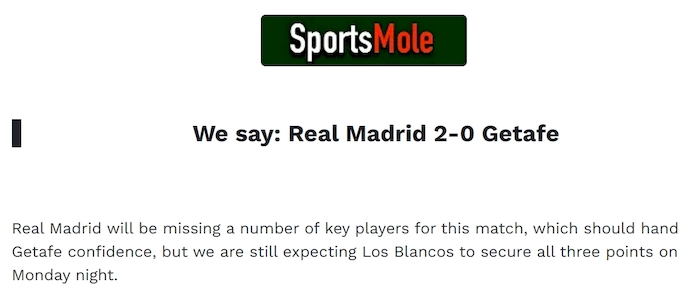 Chuy&ecirc;n gia Tony Ansell dự đo&aacute;n Real Madrid vs Getafe, 3h00 ng&agrave;y 3/3 - Ảnh 1