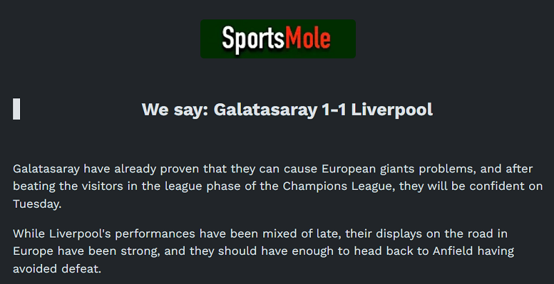 Chuy&ecirc;n gia dự đo&aacute;n Galatasaray vs Liverpool, 00h45 ng&agrave;y 11/3 - Ảnh 2