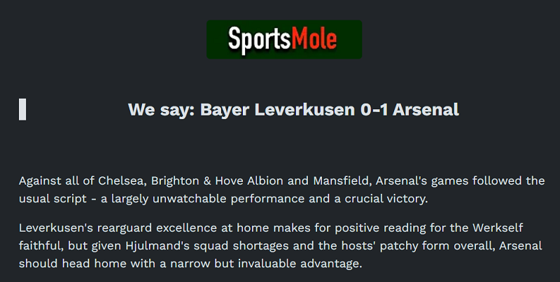 Chuy&ecirc;n gia dự đo&aacute;n Leverkusen vs Arsenal, 00h45 ng&agrave;y 12/3 - Ảnh 2