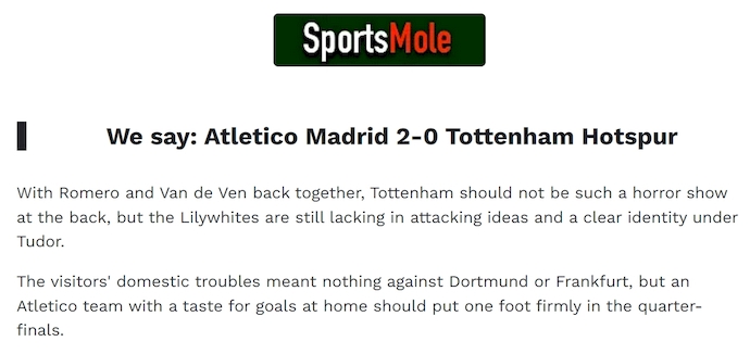 Chuy&ecirc;n gia Tony Ansell dự đo&aacute;n Atletico Madrid vs Tottenham, 3h00 ng&agrave;y 11/3 - Ảnh 1