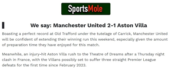 Chuy&ecirc;n gia Tony Ansell dự đo&aacute;n MU vs Aston Villa, 21h00 ng&agrave;y 15/3 - Ảnh 1