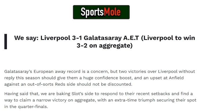 Chuy&ecirc;n gia Tony Ansell dự đo&aacute;n Liverpool vs Galatasaray, 3h00 ng&agrave;y 19/3 - Ảnh 1