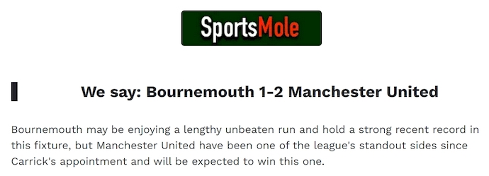 Chuy&ecirc;n gia Tony Ansell dự đo&aacute;n Bournemouth vs MU, 3h00 ng&agrave;y 21/3 - Ảnh 1