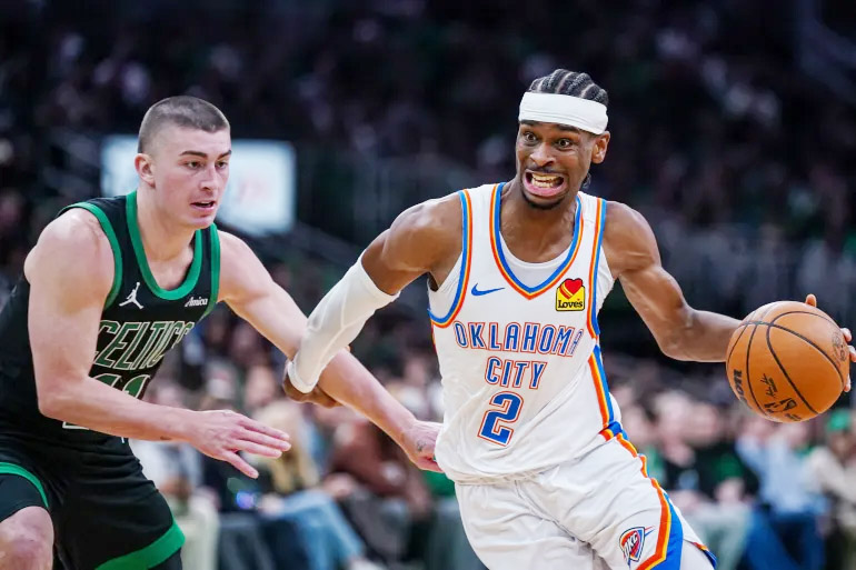 Nhận định b&oacute;ng rổ Boston Celtics vs Oklahoma City Thunder, 06h30 ng&agrave;y 26/3: Đội kh&aacute;ch thống trị - Ảnh 1