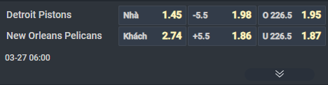 Nhận định b&oacute;ng rổ Detroit Pistons vs New Orleans Pelicans, 06h00 ng&agrave;y 27/3: Kh&ocirc;ng thể tin kh&aacute;ch - Ảnh 3