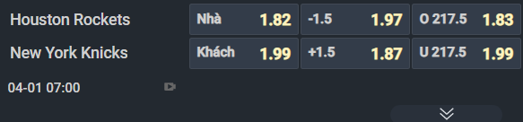 Nhận định b&oacute;ng rổ Houston Rockets vs New York Knicks, 07h00 ng&agrave;y 1/4: Ưu ti&ecirc;n thử nghiệm - Ảnh 1