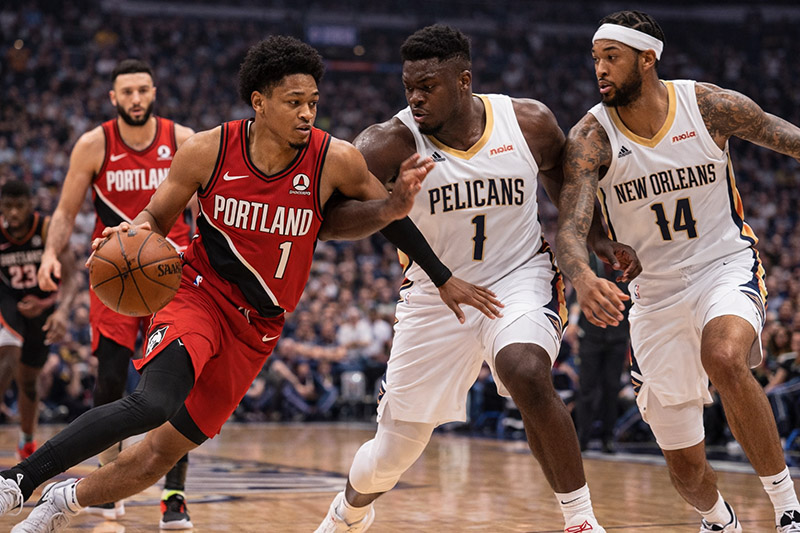 Nhận định b&oacute;ng rổ Portland Trail Blazers vs New Orleans Pelicans, 09h00 ng&agrave;y 3/4: Cuộc chiến giữa sức trẻ v&agrave; tham vọng t&aacute;i thiết - Ảnh 1