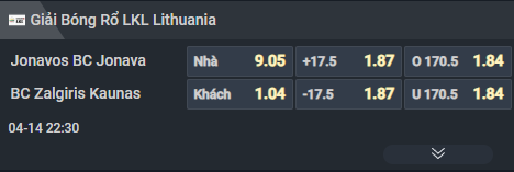 Nhận định b&oacute;ng rổ Jonava vs Zalgiris Kaunas, 07h00 ng&agrave;y 14/4: C&aacute;ch biệt trời vực - Ảnh 3