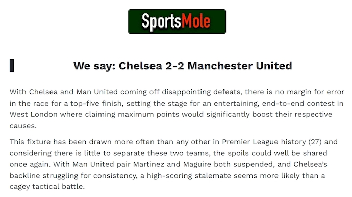 Chuy&ecirc;n gia Tony Ansell dự đo&aacute;n Chelsea vs MU, 2h00 ng&agrave;y 19/4 - Ảnh 1