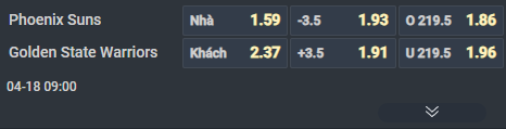 Nhận định b&oacute;ng rổ Phoenix Suns vs Golden State Warriors, 09h00 ng&agrave;y 18/4: Bản lĩnh cựu vương - Ảnh 2