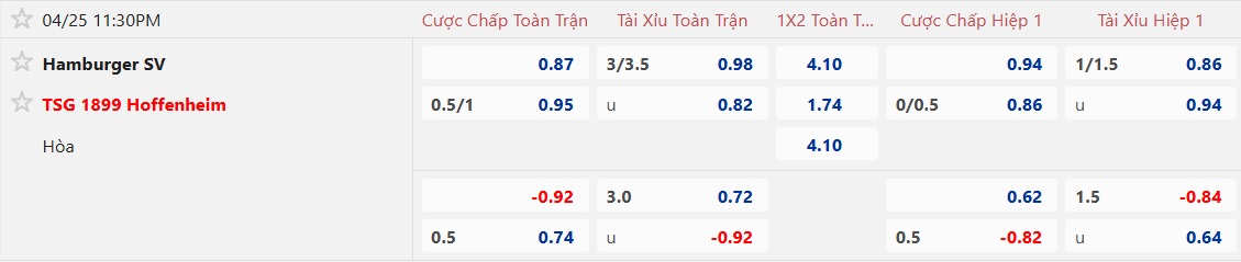 Nhận định, soi kèo Hamburg vs Hoffenheim, 23h30 ngày 25/4: Chen chân vào Top 4 - Ảnh 5