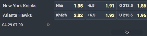 Nhận định b&oacute;ng rổ New York Knicks vs Atlanta Hawks, 07h00 ng&agrave;y 29/4: Lợi thế s&acirc;n nh&agrave; - Ảnh 1
