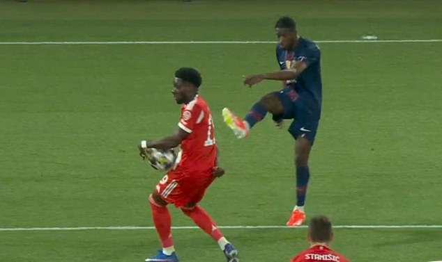 Tranh c&atilde;i gay gắt t&igrave;nh huống trọng t&agrave;i thổi phạt đền Bayern Munich - Ảnh 1