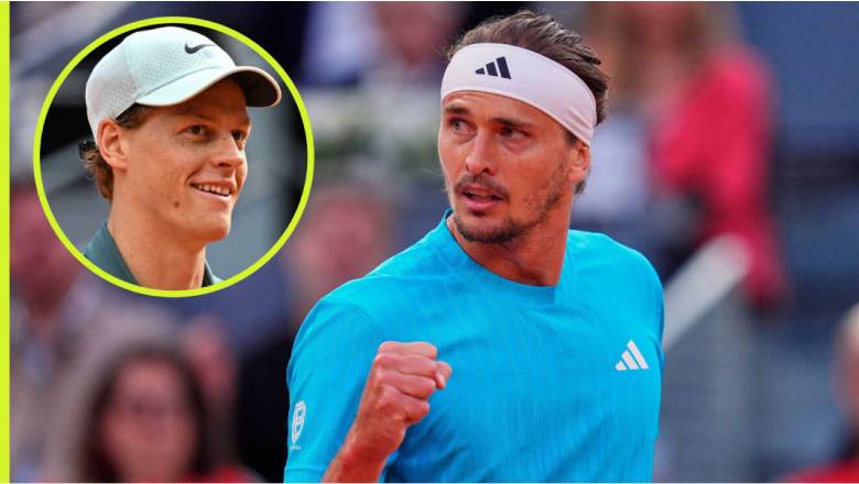 Sinner đấu Zverev ở chung kết Madrid Open 2026 - Ảnh 1