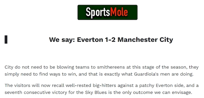 Chuy&ecirc;n gia Tony Ansell dự đo&aacute;n Everton vs Man City, 2h00 ng&agrave;y 5/5 - Ảnh 1