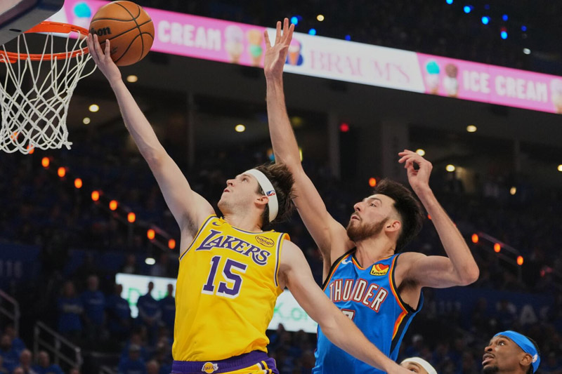 Nhận định b&oacute;ng rổ Oklahoma City Thunder vs Los Angeles Lakers, 08h30 ng&agrave;y 8/5: Chống sao nổi nh&agrave; vua - Ảnh 1