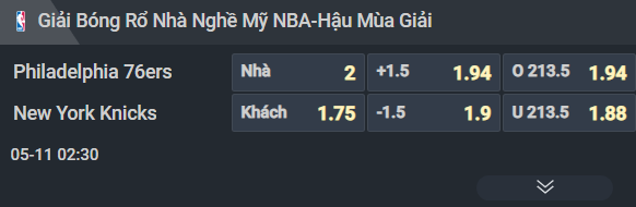 Nhận định b&oacute;ng rổ Philadelphia 76ers vs New York Knicks, 02h30 ng&agrave;y 11/5: Trận đấu sống c&ograve;n - Ảnh 2
