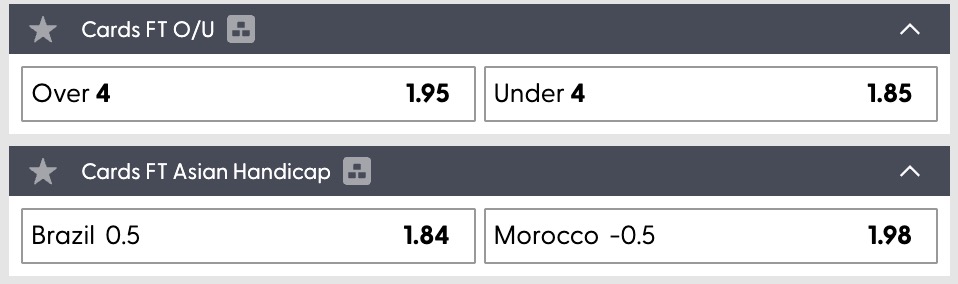 Dự đoán, soi kèo thẻ vàng Brazil vs Morocco, 05h00 ngày 14/6 - Ảnh 1