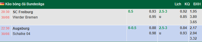Nhận định, soi kèo Augsburg vs Schalke 04, 22h30 ngày 30/8: Khó có bất ngờ - Ảnh 1