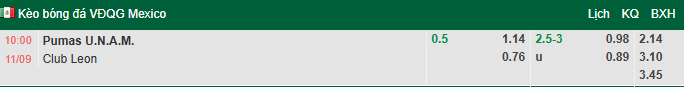 Nhận định, soi kèo Pumas vs Club Leon, 10h00 ngày 11/9: Quá nhiều lợi thế - Ảnh 1