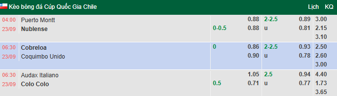 Nhận định, soi kèo Audax Italiano vs Colo-Colo, 6h30 ngày 23/9: Bùng nổ - Ảnh 1