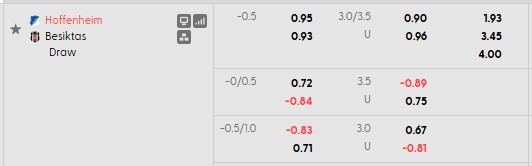Nhận định, soi kèo Hoffenheim vs Besiktas, 2h00 ngày 16/10: Mất phương hướng - Ảnh 3