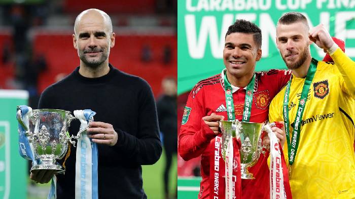 Pep Guardiola coi thường Carabao Cup, ch&acirc;m biếm Man United