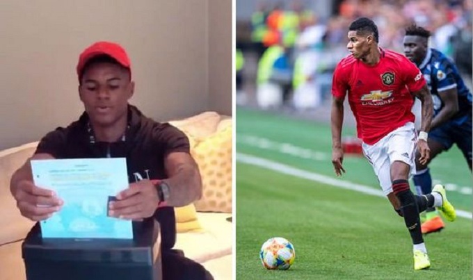 Bực m&igrave;nh với dự đo&aacute;n của BT Sport, Rashford đốt sạch tư liệu