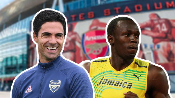 Arteta: 'Đỉnh của chóp cậu ấy làm tôi nhớ tới Usain Bolt'