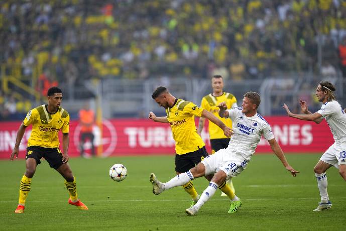 Biến động tỷ lệ k&egrave;o Copenhagen vs Dortmund, 3h ng&agrave;y 3/11