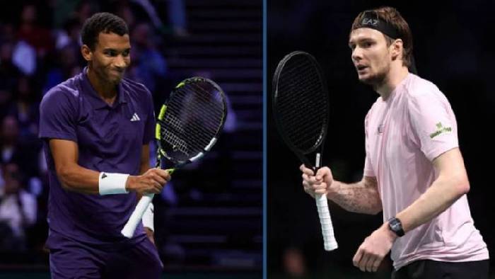 Link trực tiếp tennis Auger-Aliassime vs Bublik - B&aacute;n kết Paris Masters, 20h30 ng&agrave;y 1/11